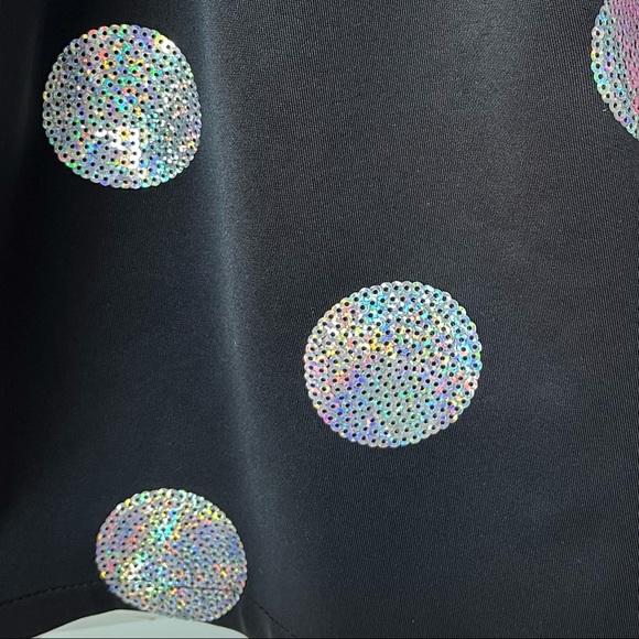 •Justice• Girl's Sleeveless Iridescent Sequin Dress - Size 12 - Picture 4 of 8